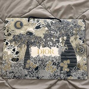 Dior Patterned Large Shopping Bag